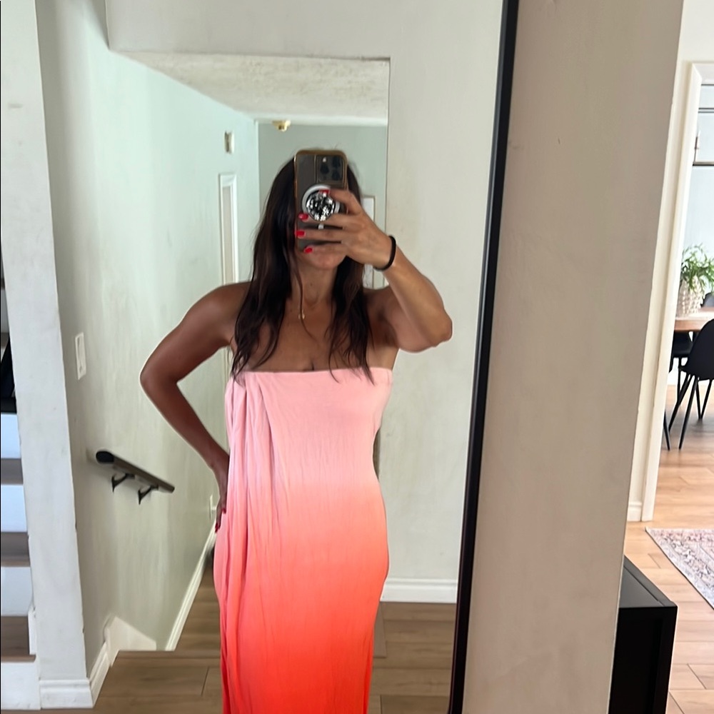 Young Fabulous & Broke Pink Strapless Dress - Picture 5 of 6